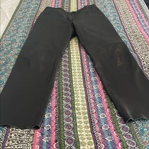 Classic Black Straight Leg Women's Pants